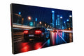 Panneau LED Multicolore Personnalisable 1 m × 60 cm - AZNEW